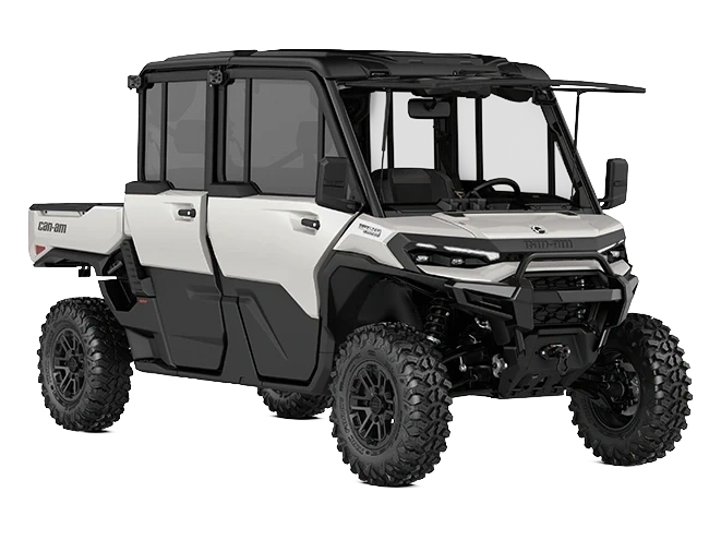 2027 Can-am Defender Limited Cab Hd11 Hybrid White