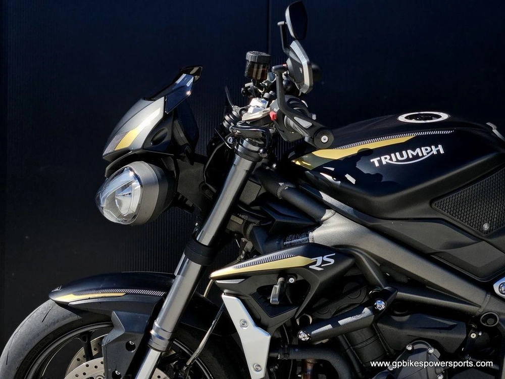 2020 Triumph Street Triple Rs Matte Jet Black