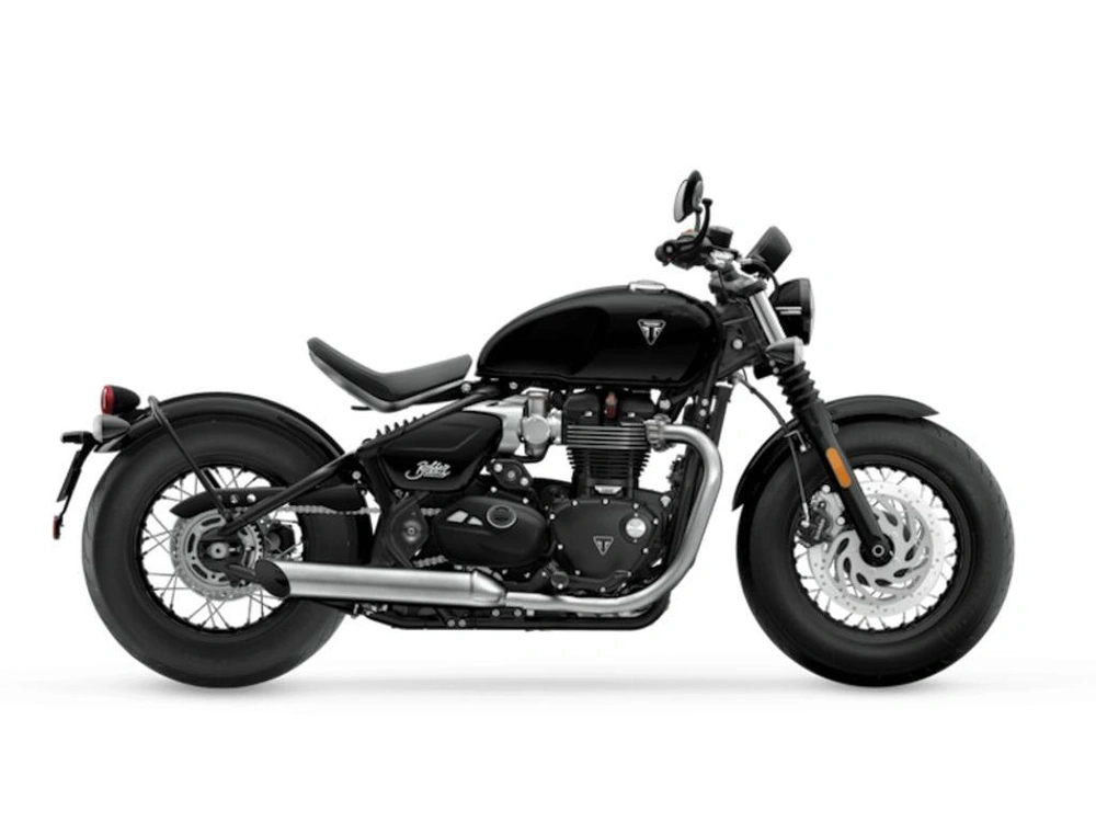 2027 Triumph Bonneville Bobber Jet Black
