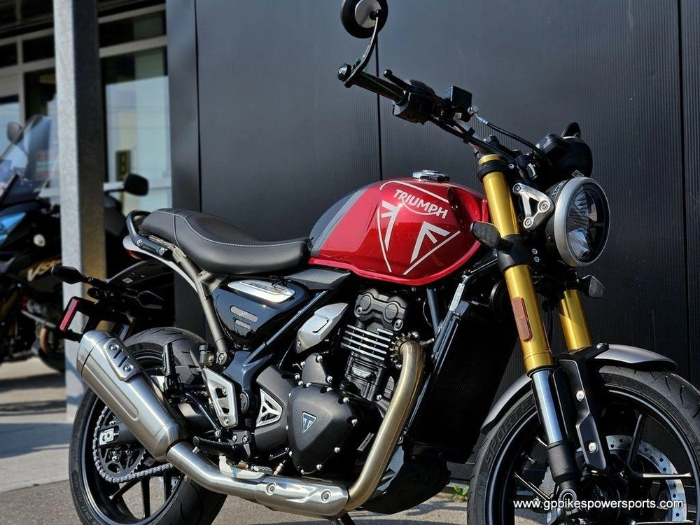 2026 Triumph Speed 400 Lava Red Gloss/storm Grey