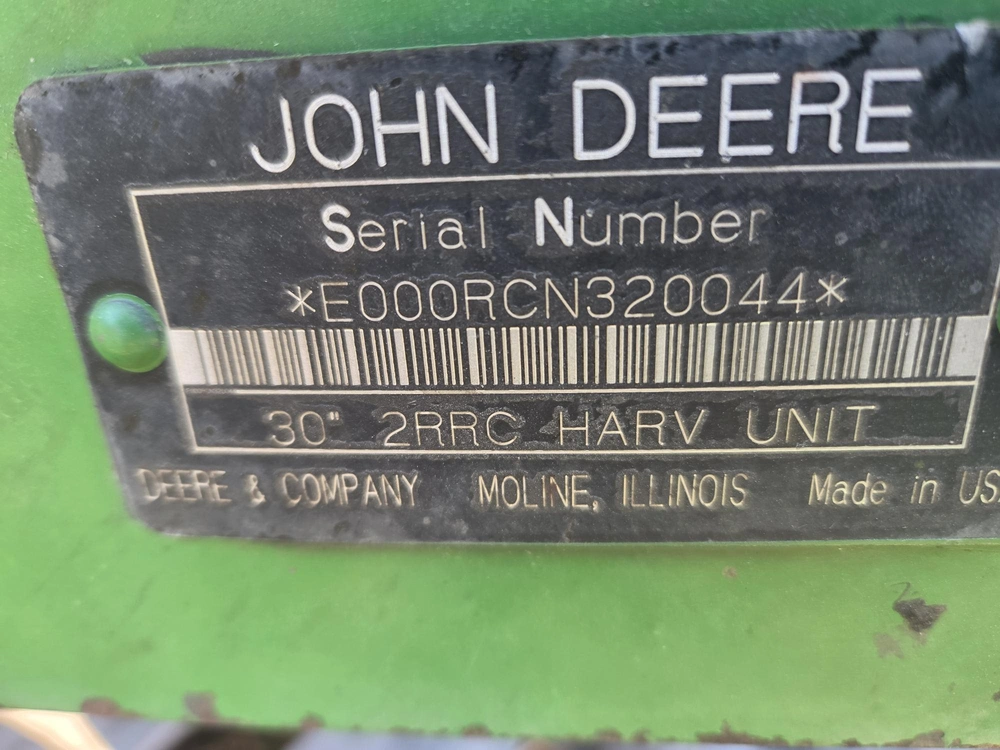 John Deere 2rrc None