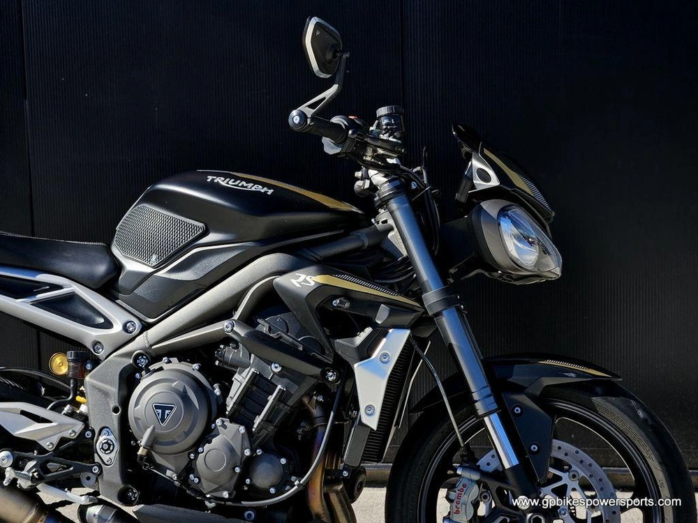 2020 Triumph Street Triple Rs Matte Jet Black