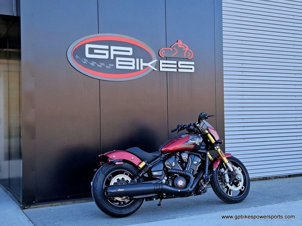 2026 Indian Motorcycle 101 Scout® Sunset Red Metallic