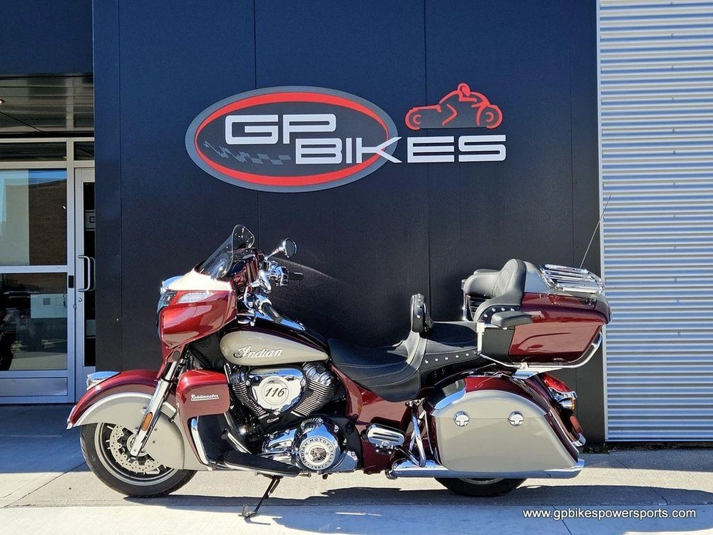 2025 Indian Motorcycle Roadmaster® Maroon Metallic/silver Quartz Metallic