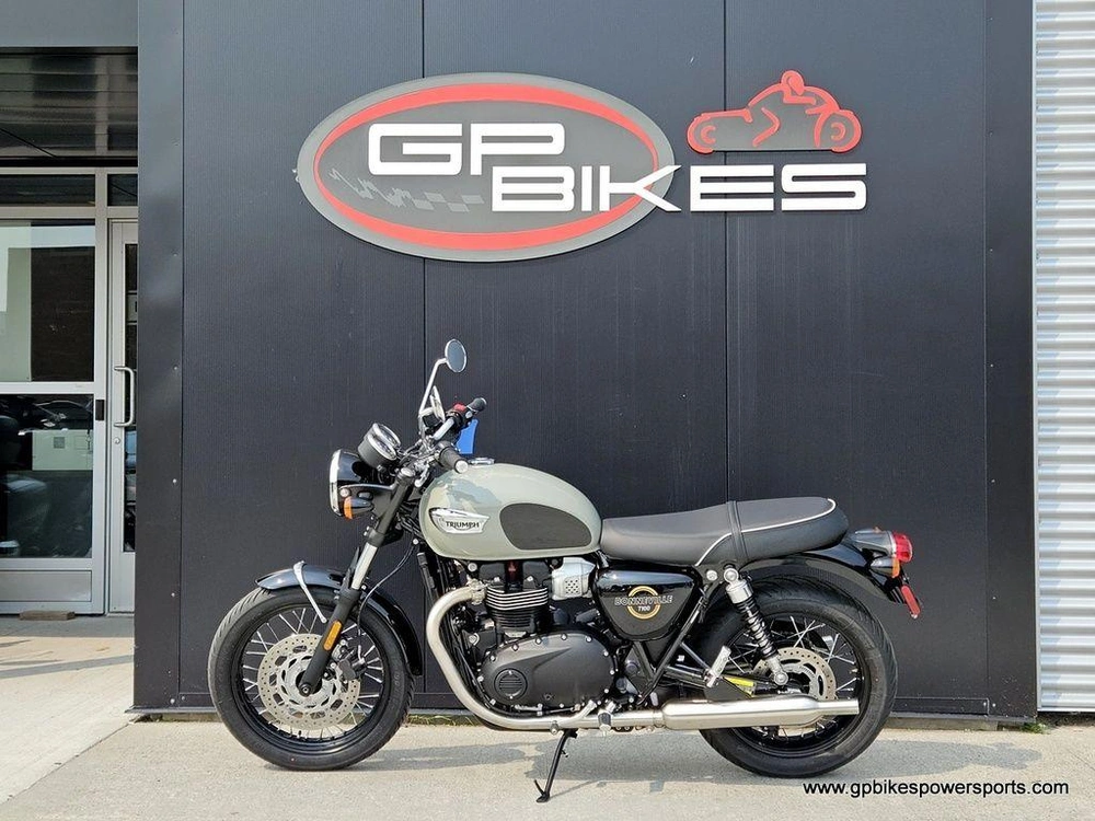 2026 Triumph Bonneville T100 Stone Grey