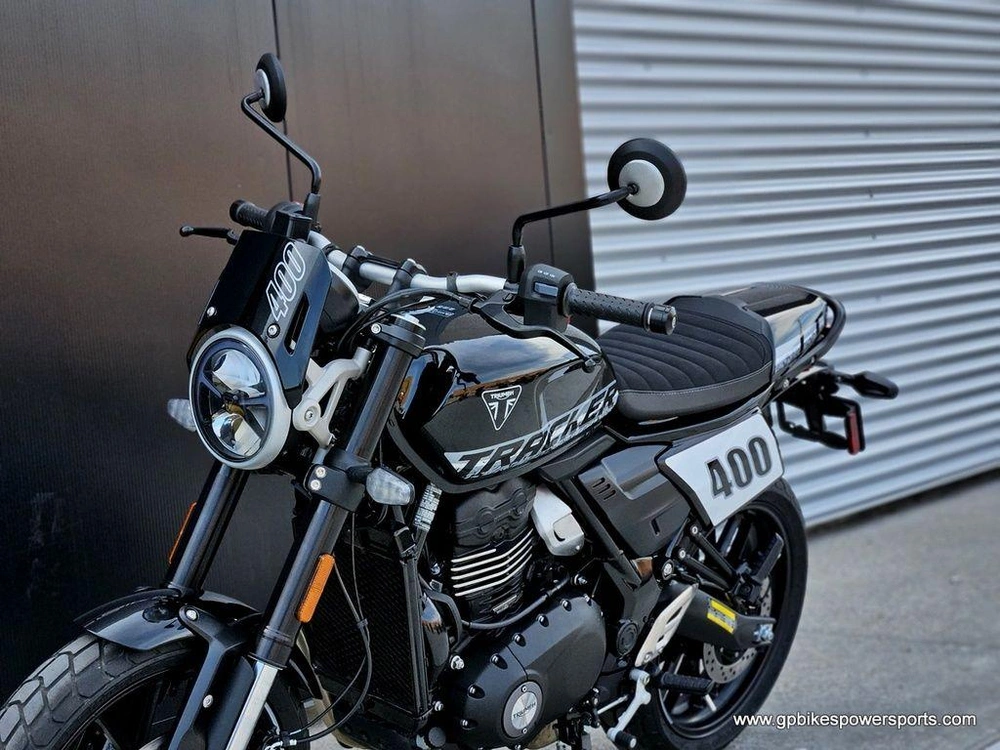 2027 Triumph Tracker 400 Phantom Black