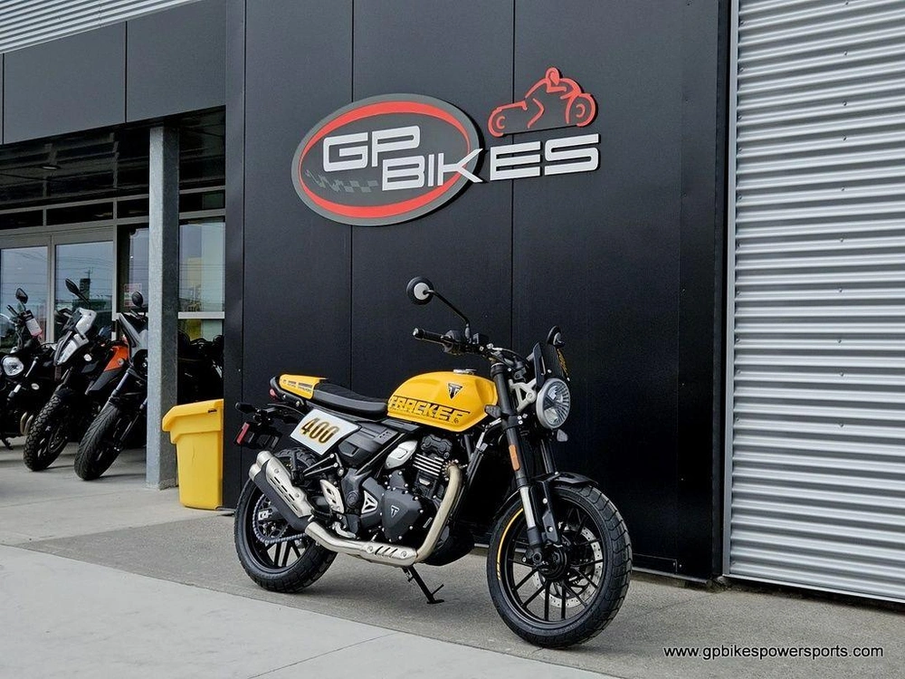 2027 Triumph Tracker 400 Racing Yellow