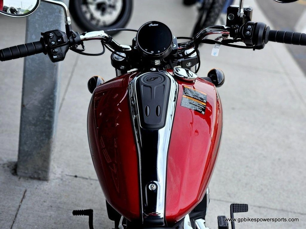 2026 Indian Motorcycle Super Scout® Sunset Red Metallic