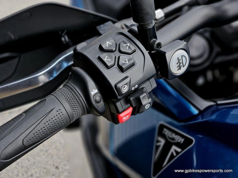 2026 Triumph Tiger Sport 660 Interstellar Blue / Mineral Grey