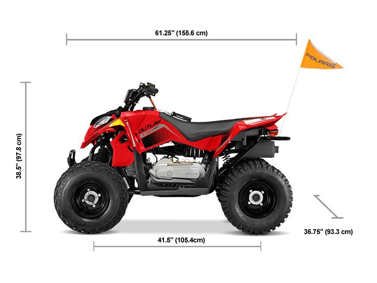 Polaris Outlaw 110 Efi Rouge Indy 2027