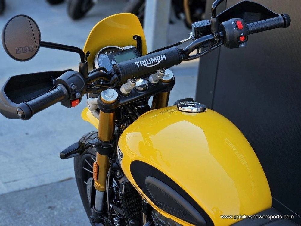2026 Triumph Scrambler 400 Xc Yellow