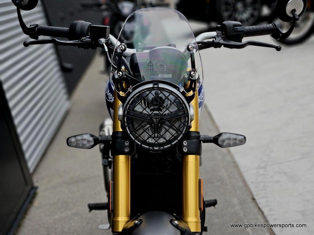 2024 Triumph Speed 400 Caspian Blue / Storm Grey
