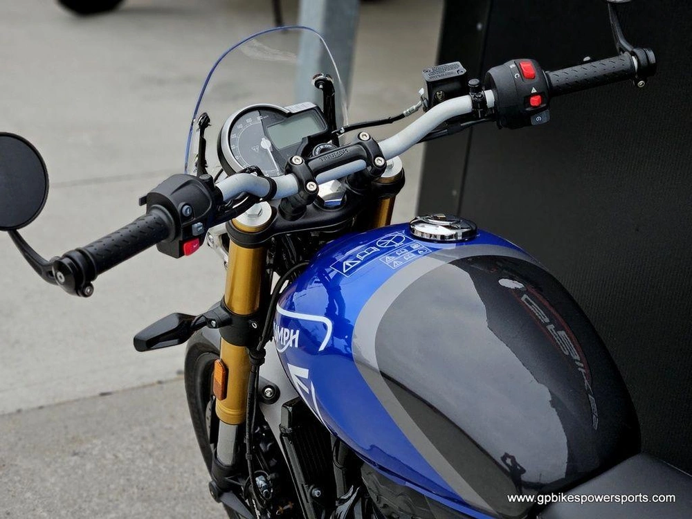 2024 Triumph Speed 400 Caspian Blue / Storm Grey