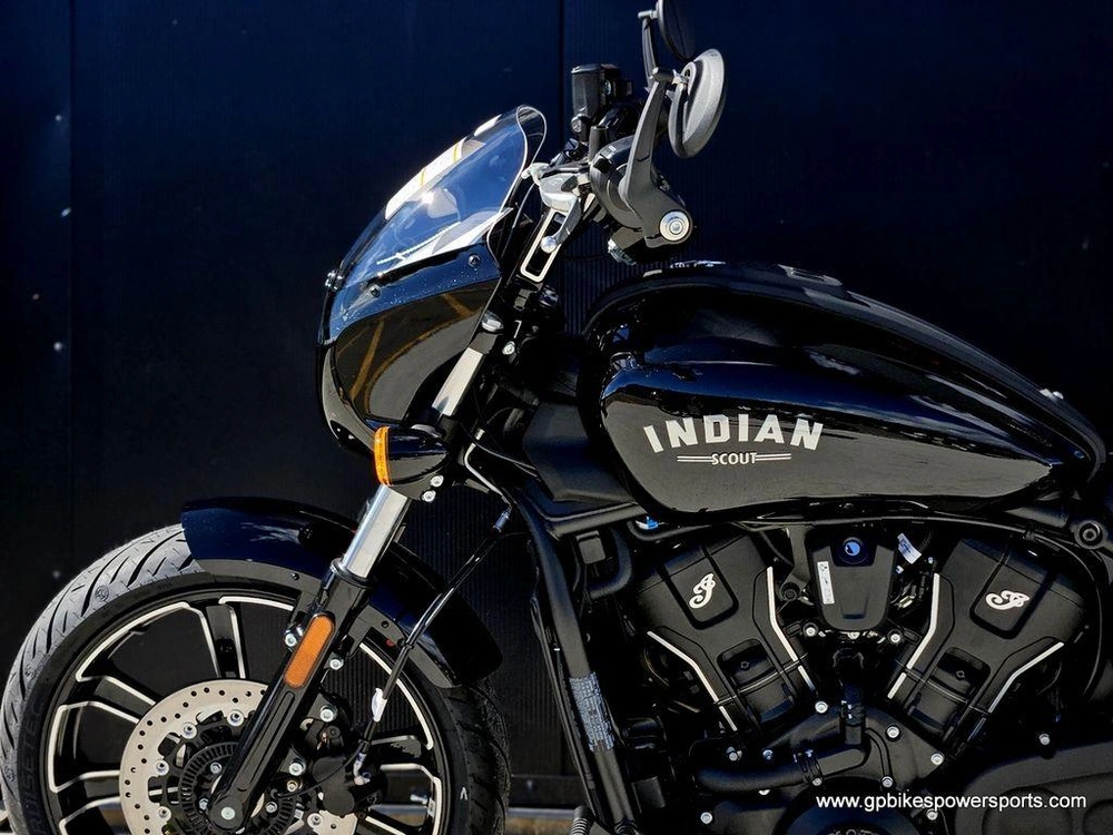 2026 Indian Motorcycle Sport Scout® Black Metallic