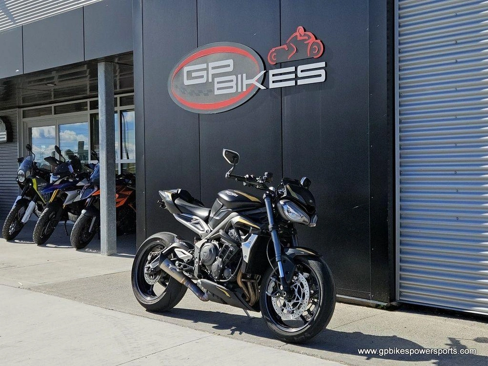 2020 Triumph Street Triple Rs Matte Jet Black