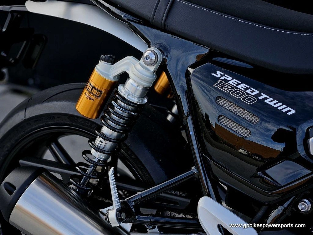2026 Triumph Speed Twin 1200 Rs Sapphire Black