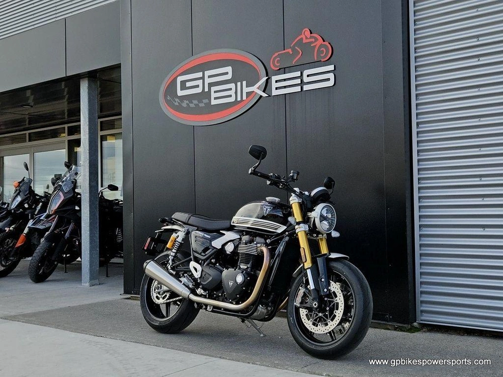 2026 Triumph Speed Twin 1200 Rs Sapphire Black