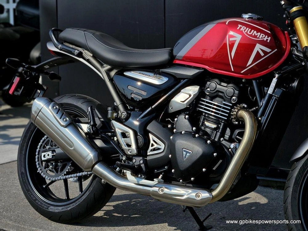 2026 Triumph Speed 400 Lava Red Gloss/storm Grey
