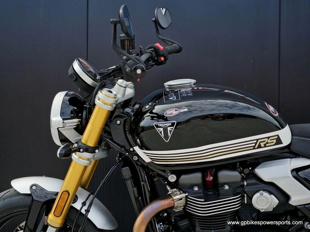2026 Triumph Speed Twin 1200 Rs Sapphire Black