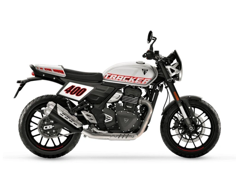 2027 Triumph Tracker 400 Aluminum Silver