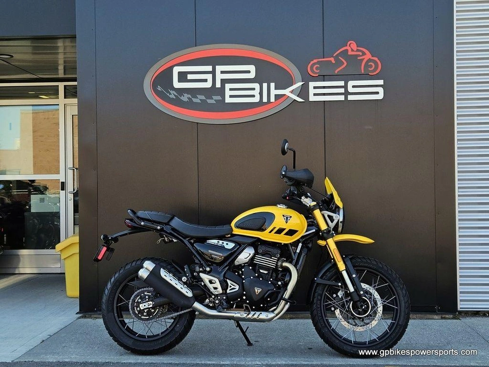 2026 Triumph Scrambler 400 Xc Yellow