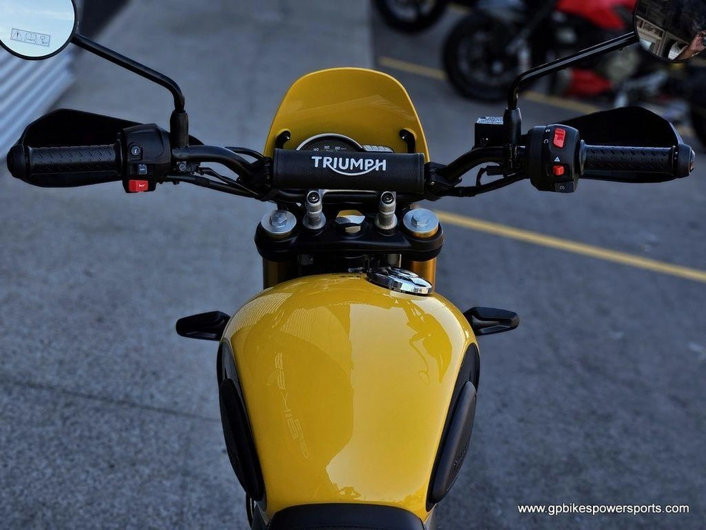 2026 Triumph Scrambler 400 Xc Yellow