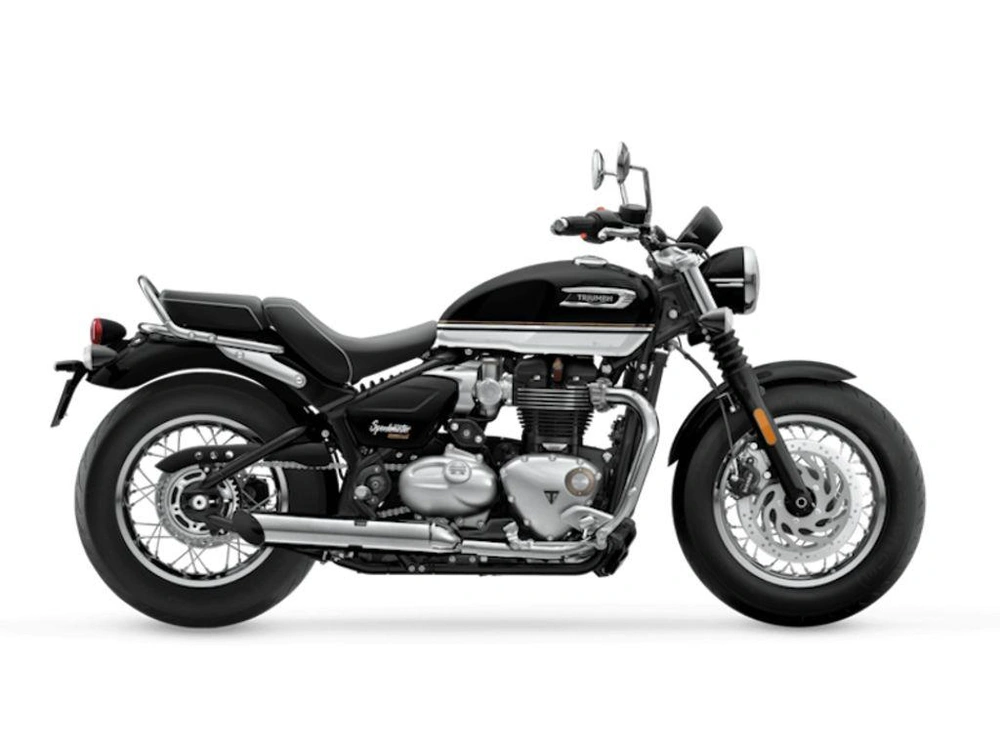 2027 Triumph Bonneville Speedmaster Sapphire Black