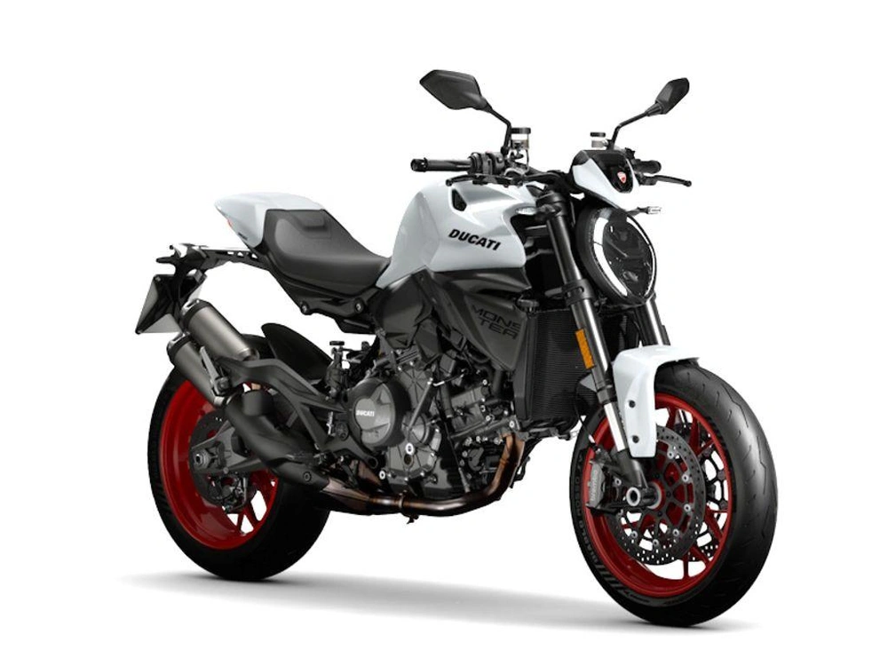 2027 Ducati Monster + Iceberg White