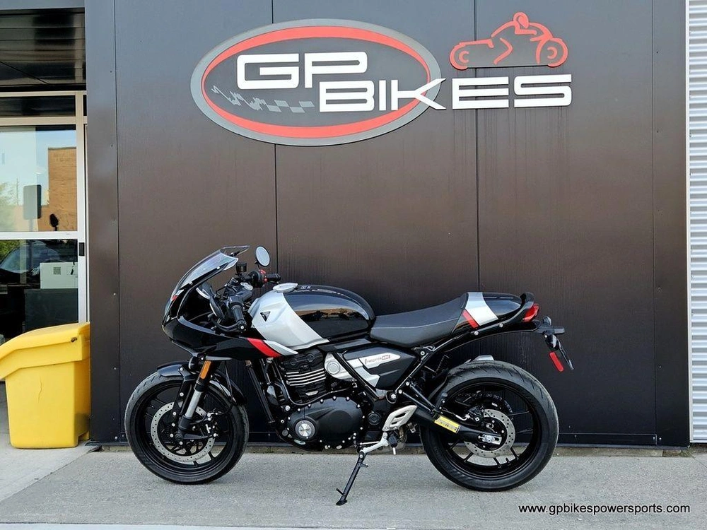 2026 Triumph Thruxton 400 Black/silver