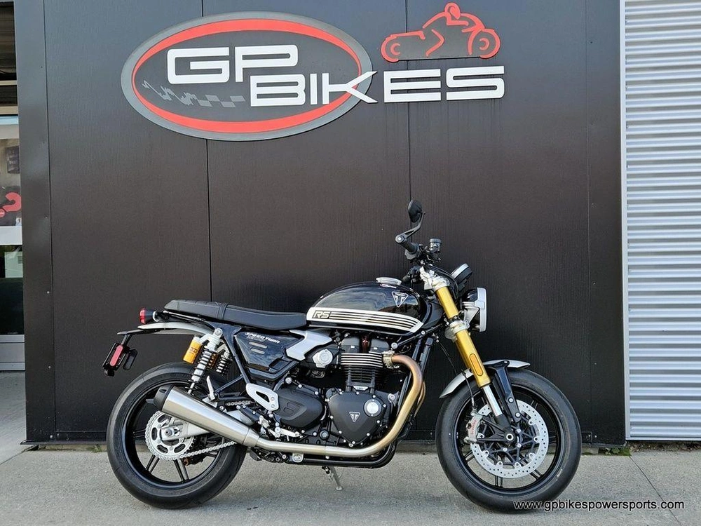 2026 Triumph Speed Twin 1200 Rs Sapphire Black