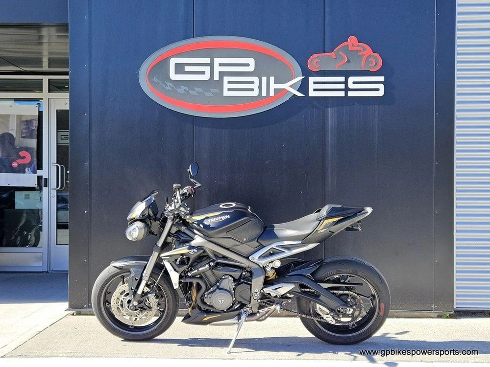 2020 Triumph Street Triple Rs Matte Jet Black