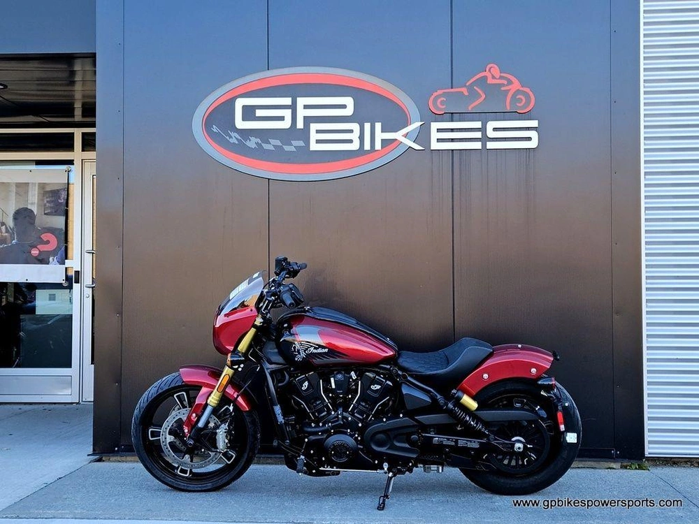 2026 Indian Motorcycle 101 Scout® Sunset Red Metallic
