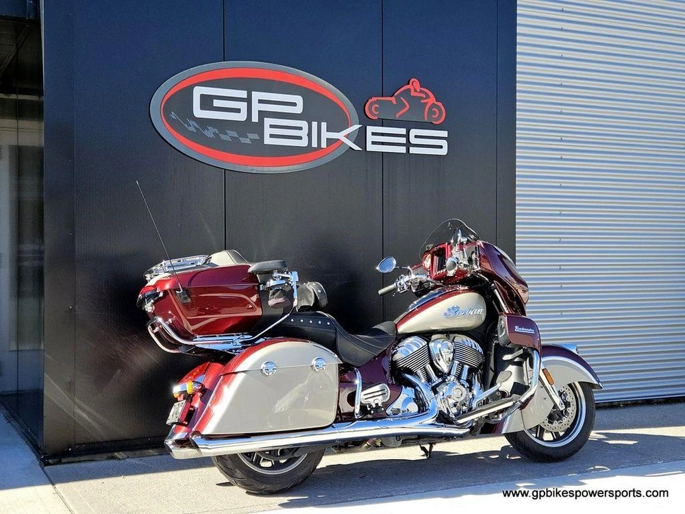 2025 Indian Motorcycle Roadmaster® Maroon Metallic/silver Quartz Metallic