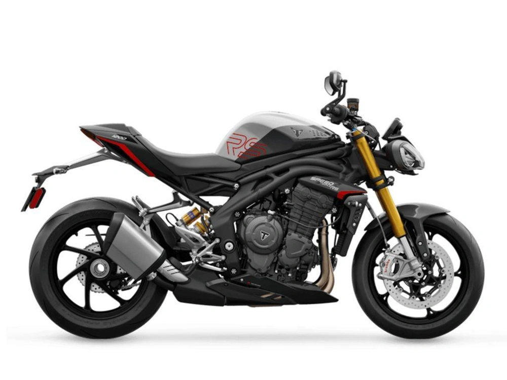2027 Triumph Speed Triple 1200 Rs Granite/diablo Red