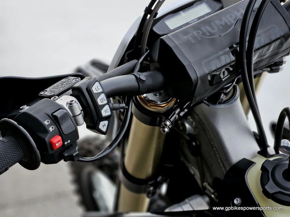 2026 Triumph Tf 250-e Jet Black/pure White