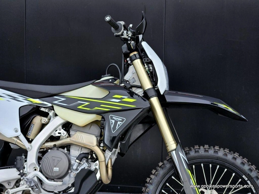 2026 Triumph Tf 250-e Jet Black/pure White