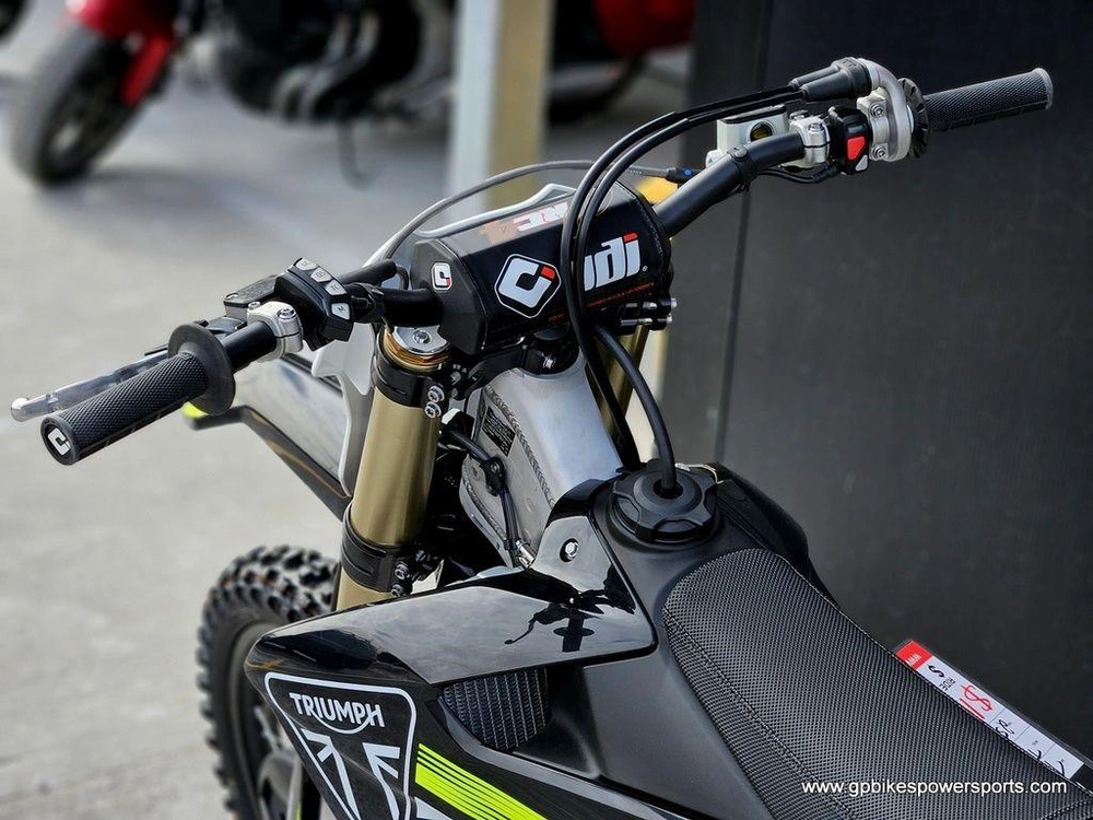 2025 Triumph Tf 450-rc Edition Jet Black/pure White