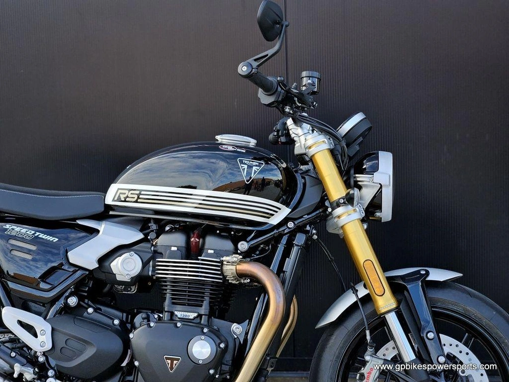 2026 Triumph Speed Twin 1200 Rs Sapphire Black