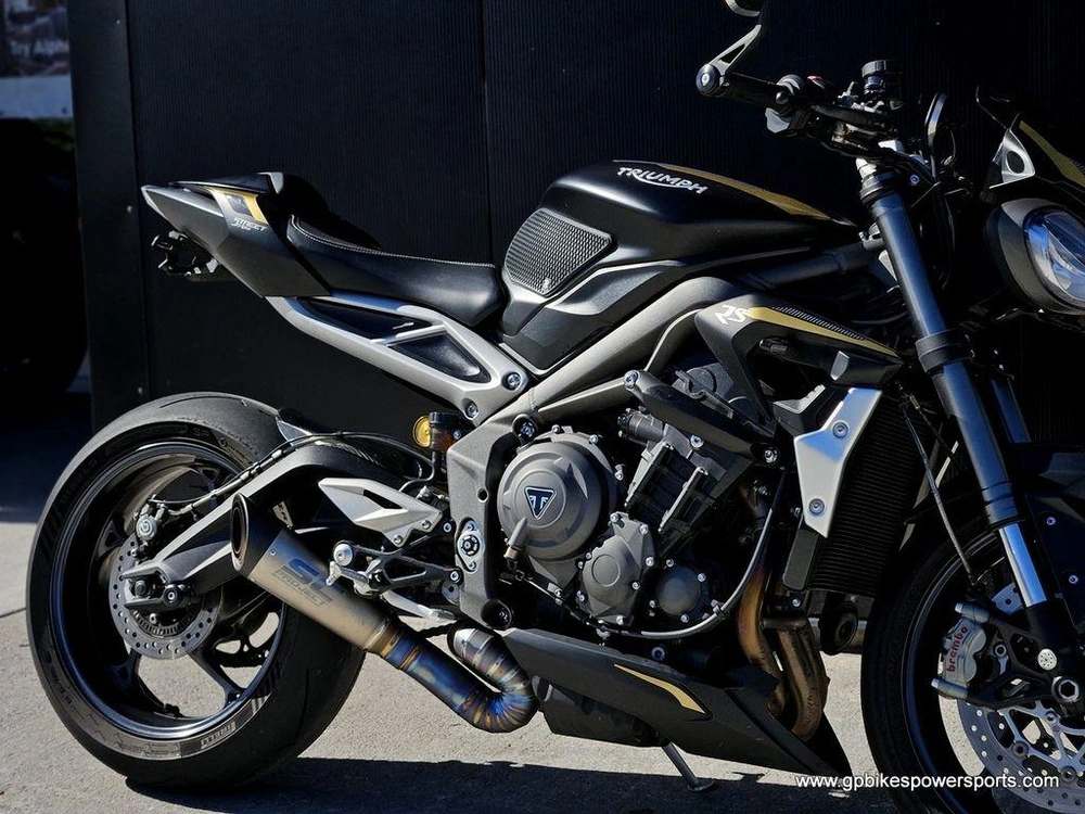 2020 Triumph Street Triple Rs Matte Jet Black