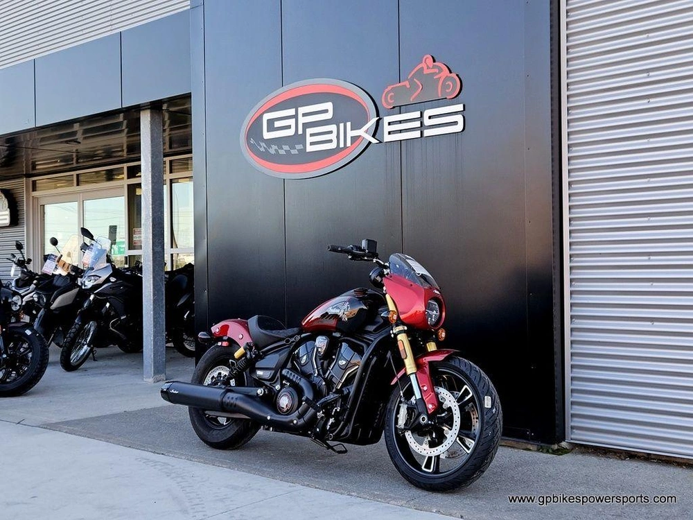 2026 Indian Motorcycle 101 Scout® Sunset Red Metallic