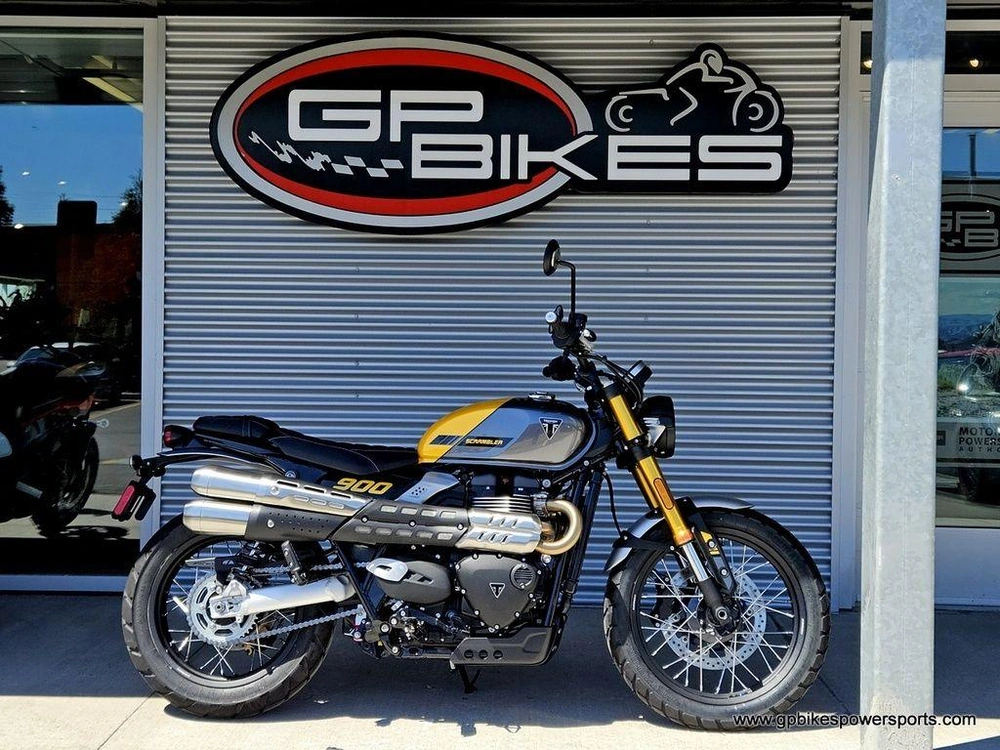 2026 Triumph Scrambler 900 Mineral Grey