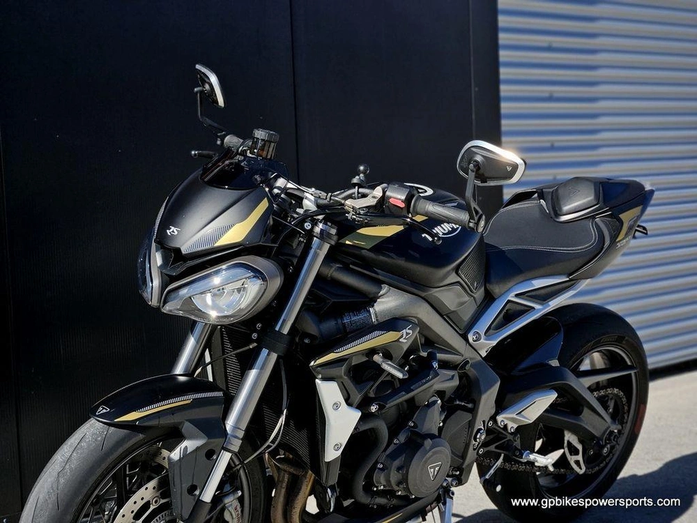 2020 Triumph Street Triple Rs Matte Jet Black