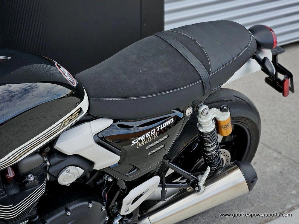 2026 Triumph Speed Twin 1200 Rs Sapphire Black