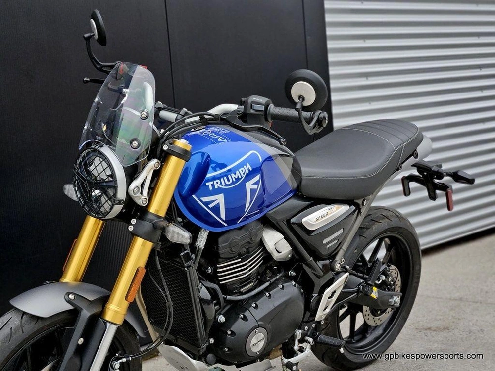 2024 Triumph Speed 400 Caspian Blue / Storm Grey