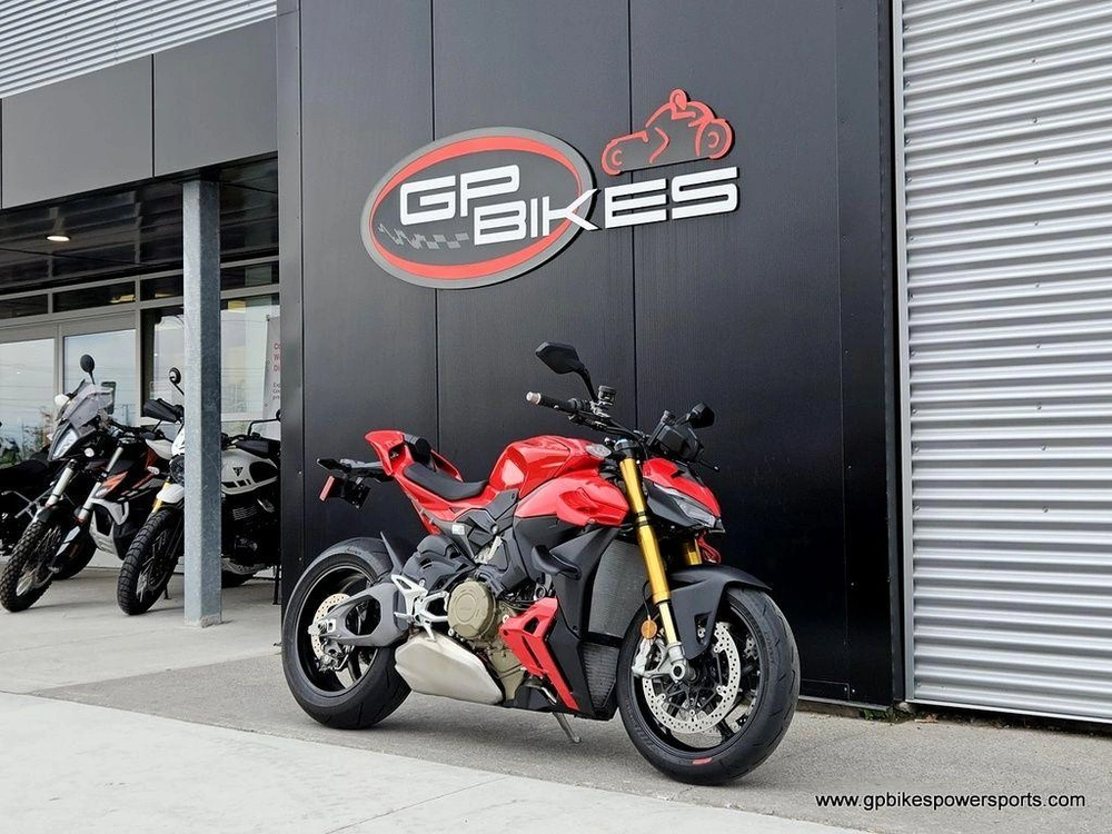 2025 Ducati Streetfighter V4 S Ducati Red