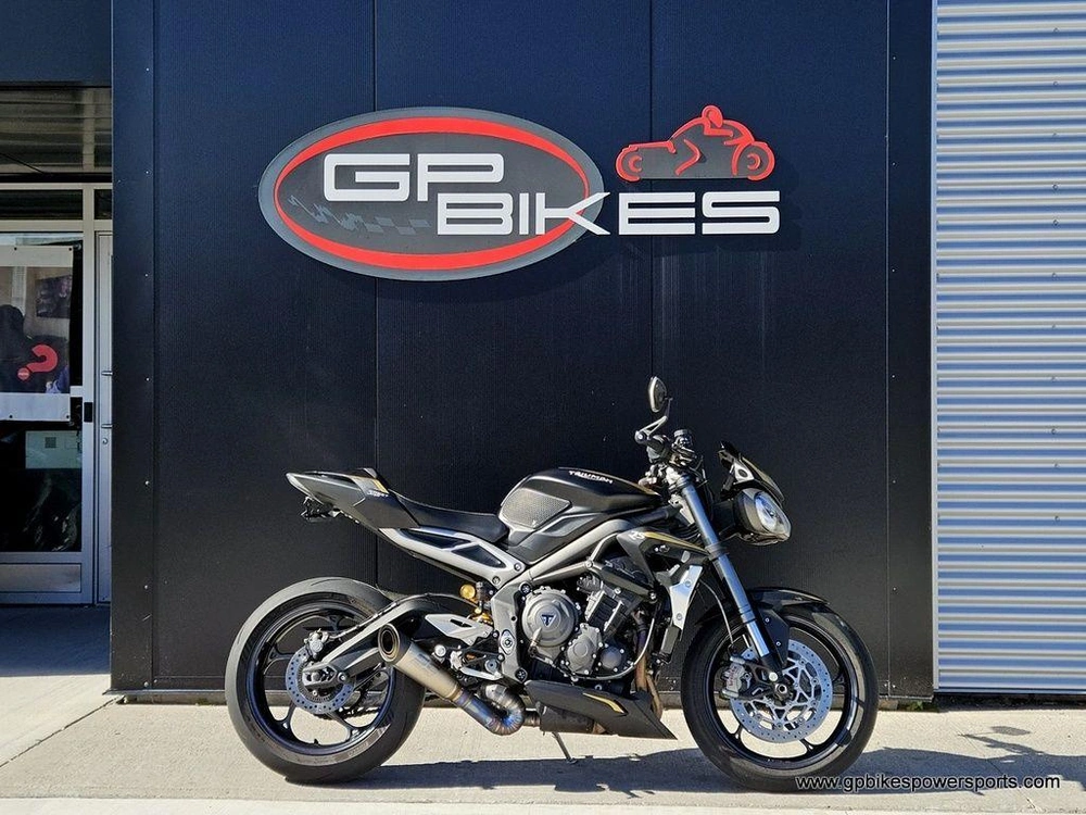 2020 Triumph Street Triple Rs Matte Jet Black