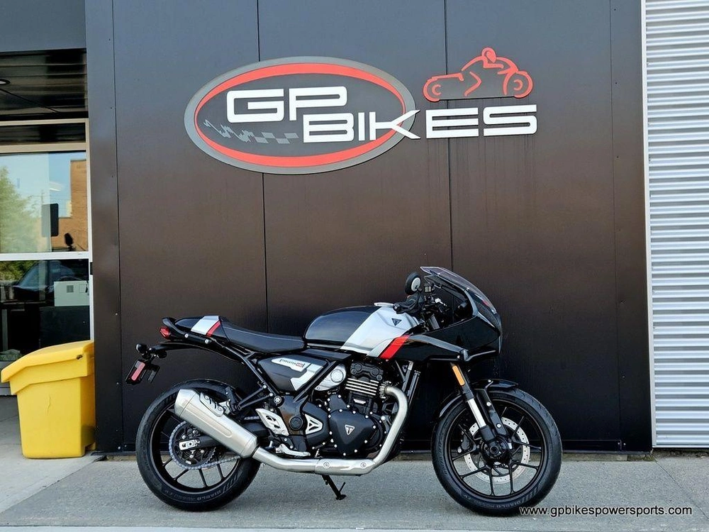2026 Triumph Thruxton 400 Black/silver