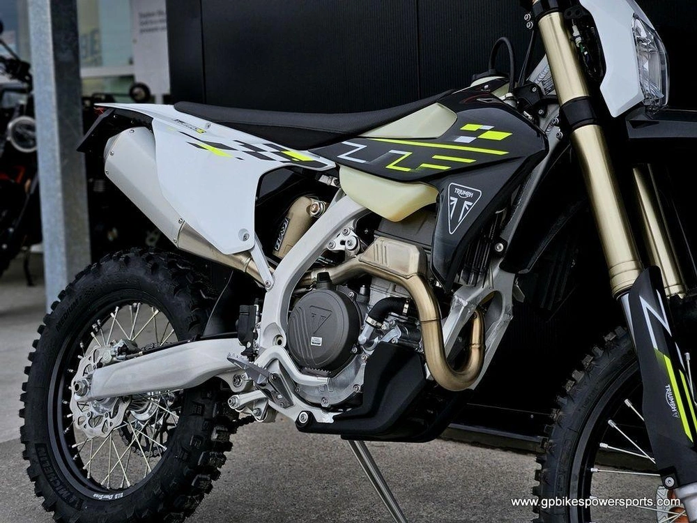 2026 Triumph Tf 250-e Jet Black/pure White