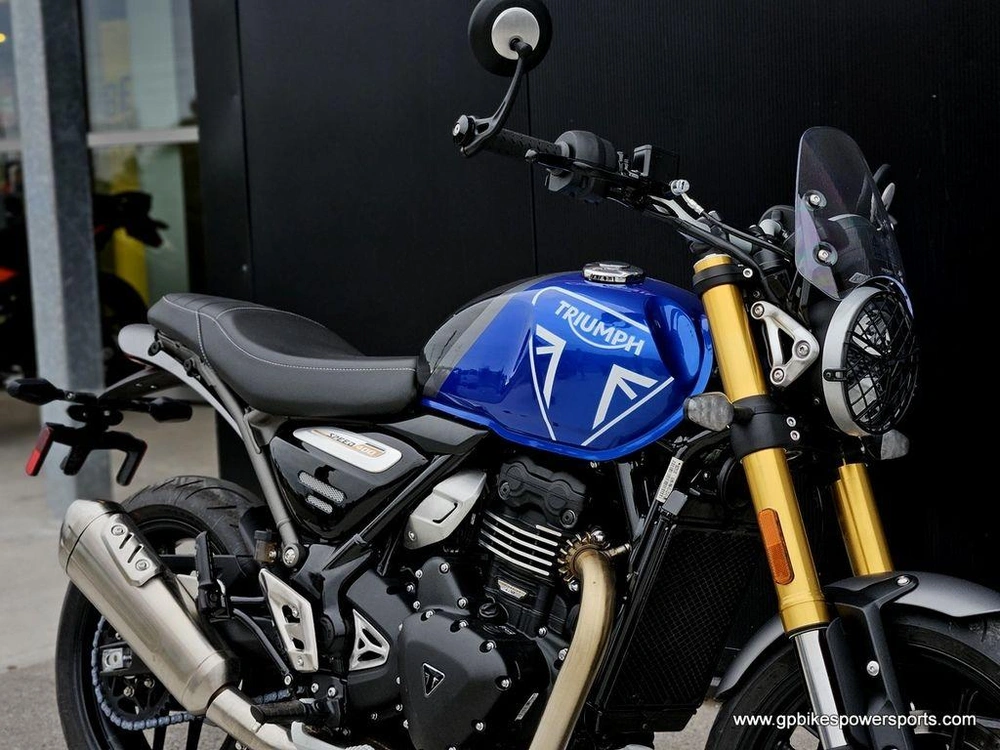 2024 Triumph Speed 400 Caspian Blue / Storm Grey