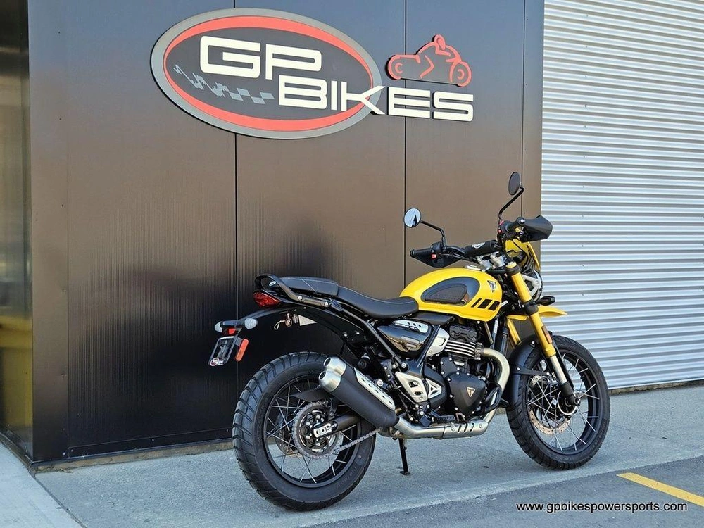 2026 Triumph Scrambler 400 Xc Yellow